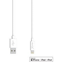 Lightning kabel Xlayer PREMIUM MFI 1,2 m wit