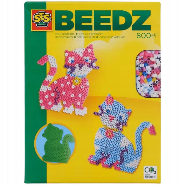 SES beedz - strijkkralen poezen
