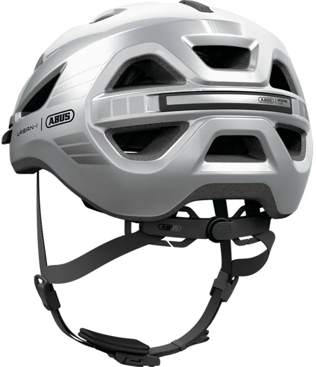 ABUS helm urban-i 4.0 lr signal silver l 57-61cm