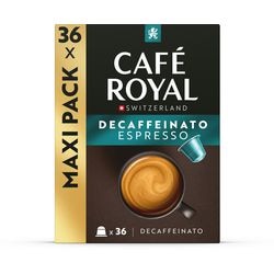 Koffie CAFÉ ROYAL Espresso Decaffeinato capsules