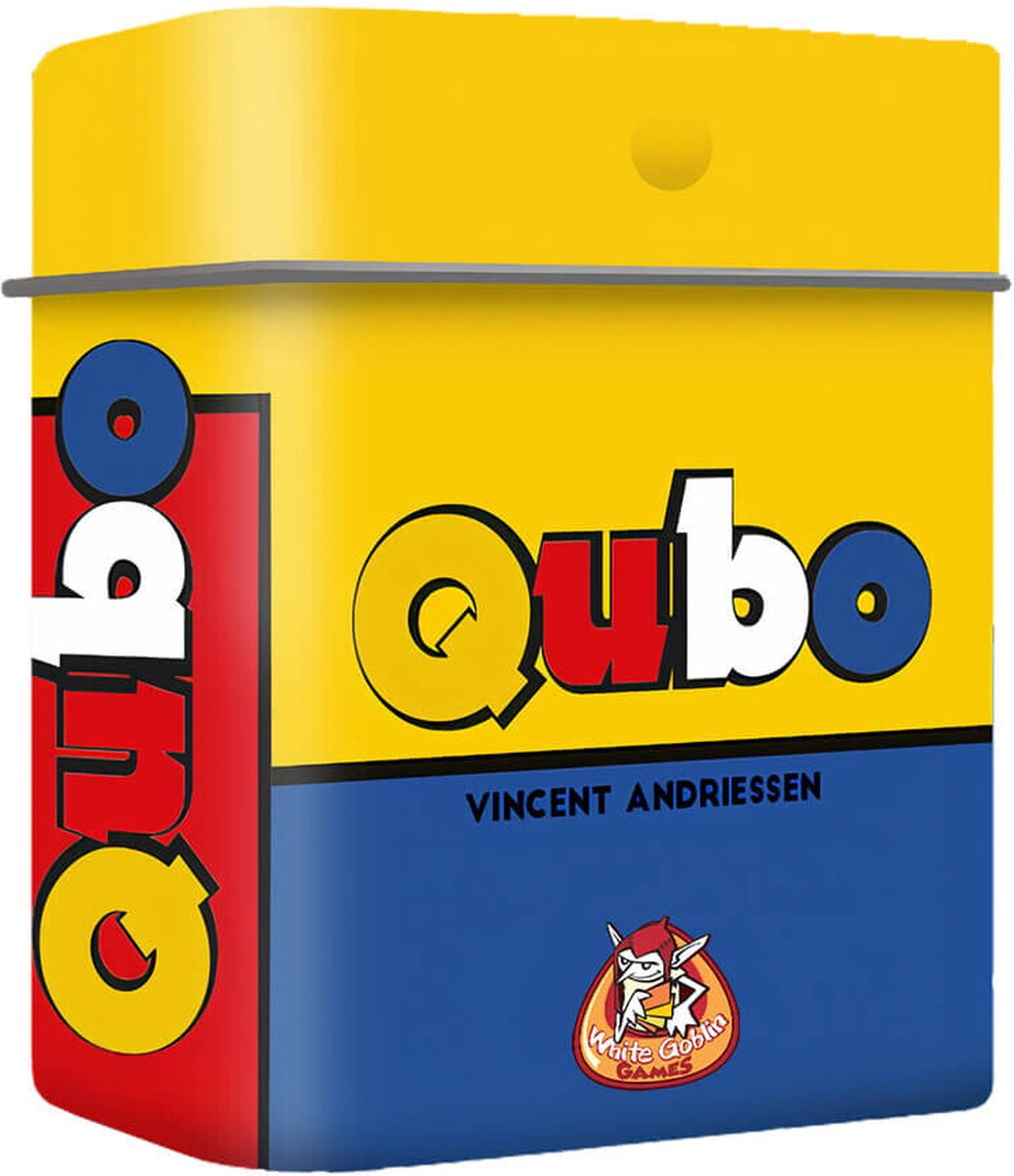 White Goblin Games - qubo - kaartspel - 2 tot 4 spelers - 20 minuten - vanaf 7 jaar - leuk meeneemblikje