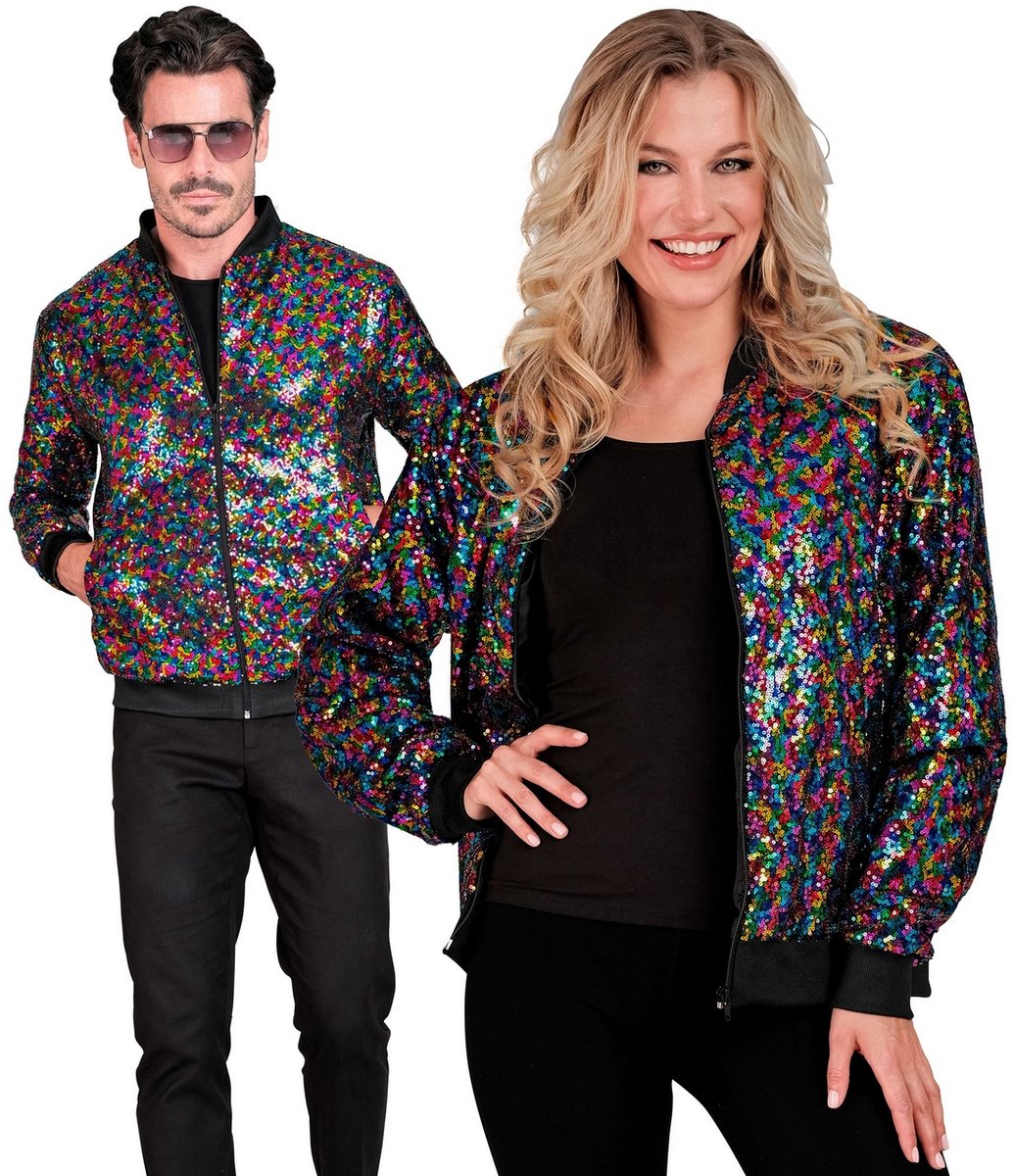 Widmann Happy confetti bomberjack pailletten