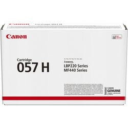 Tonercartridge Canon 057H origineel zwart