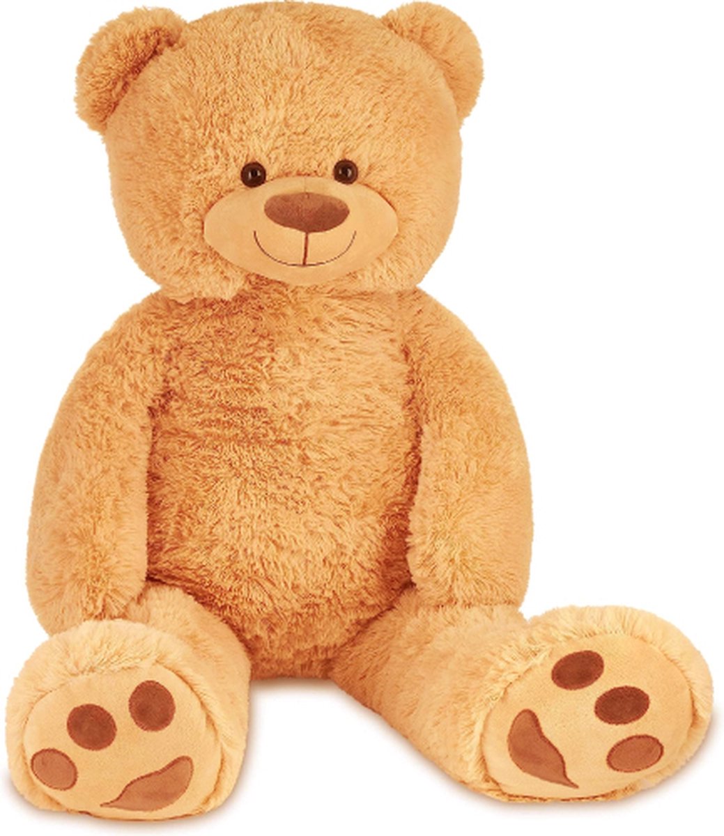 Simba Nicotoy beer recycled - speelgoed - 100 cm - pluche - bruin- alle leeftijden - knuffel