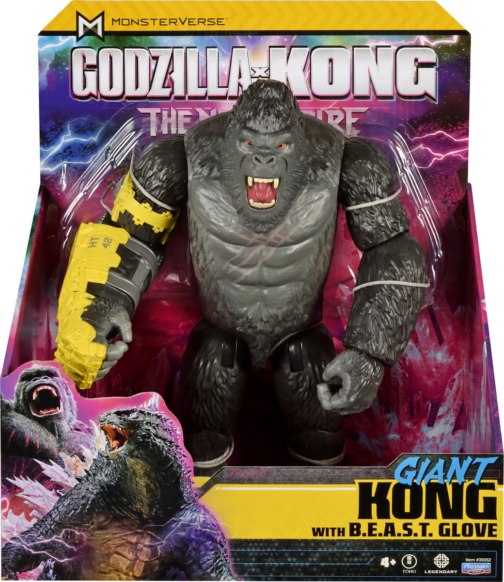 BOTI Europe B.V. Godzilla x kong the new empire action figure deluxe elek - giant king kong