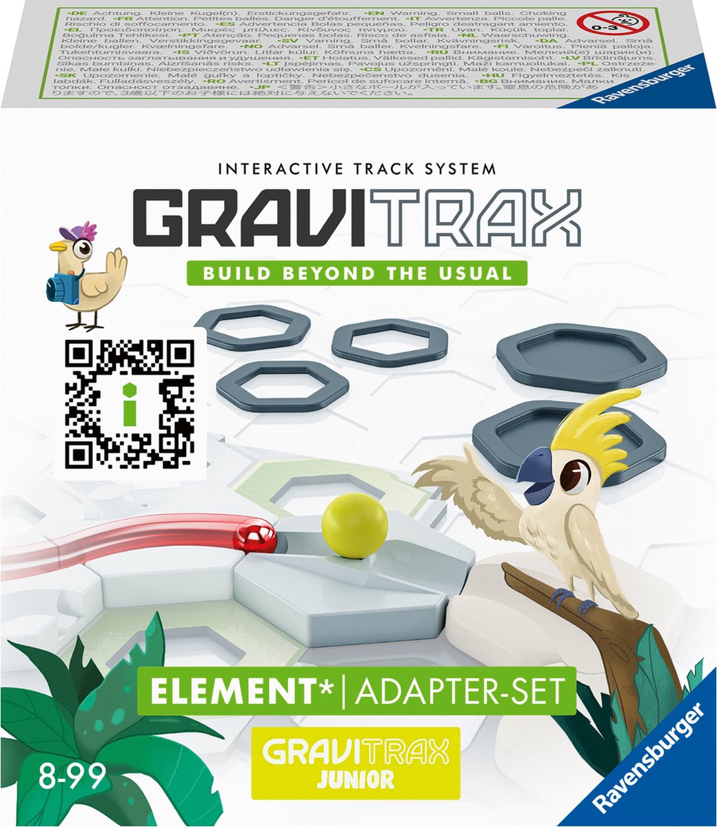 GraviTrax junior adapter set - kogelbaan systeem voor groot en klein