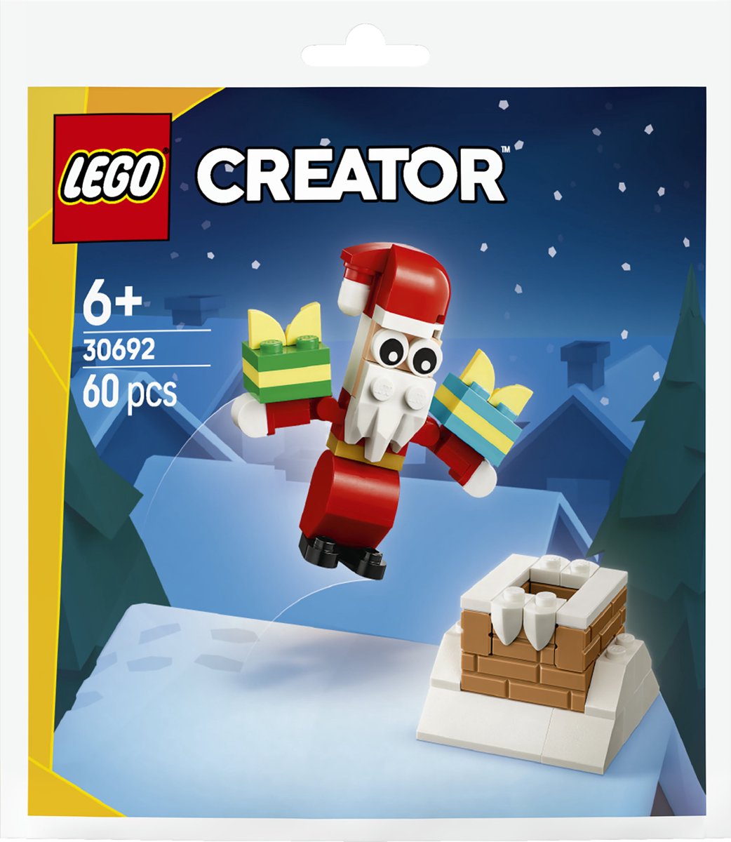LEGO creator 30692 - de kerstman in de schoorsteen (paperbag)