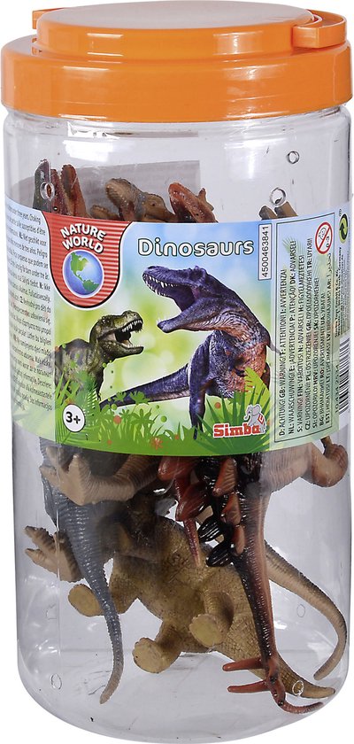 Intro Simba 6 dinosaurus dieren in ton
