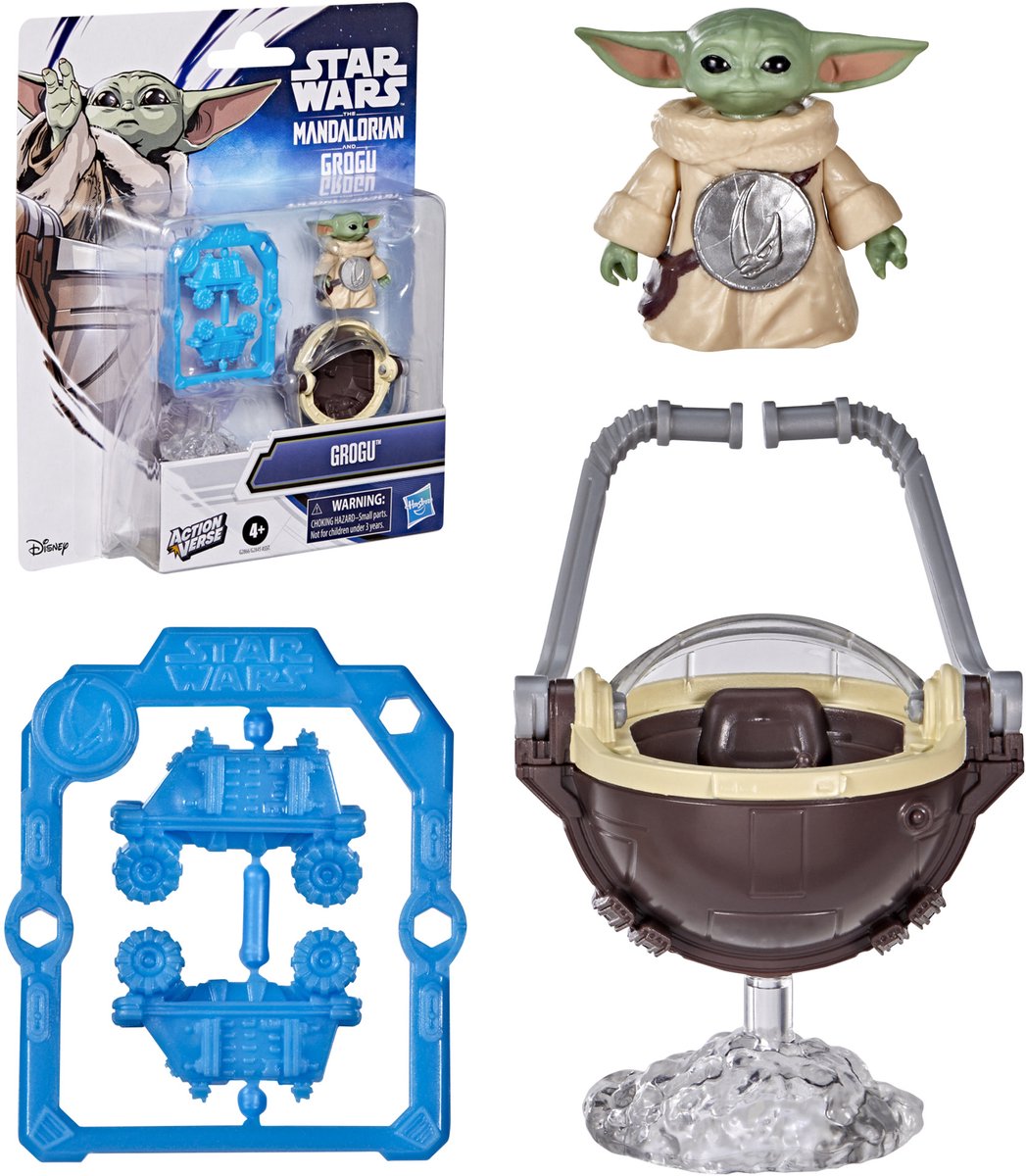 Star Wars actionverse grogu - actiefiguur