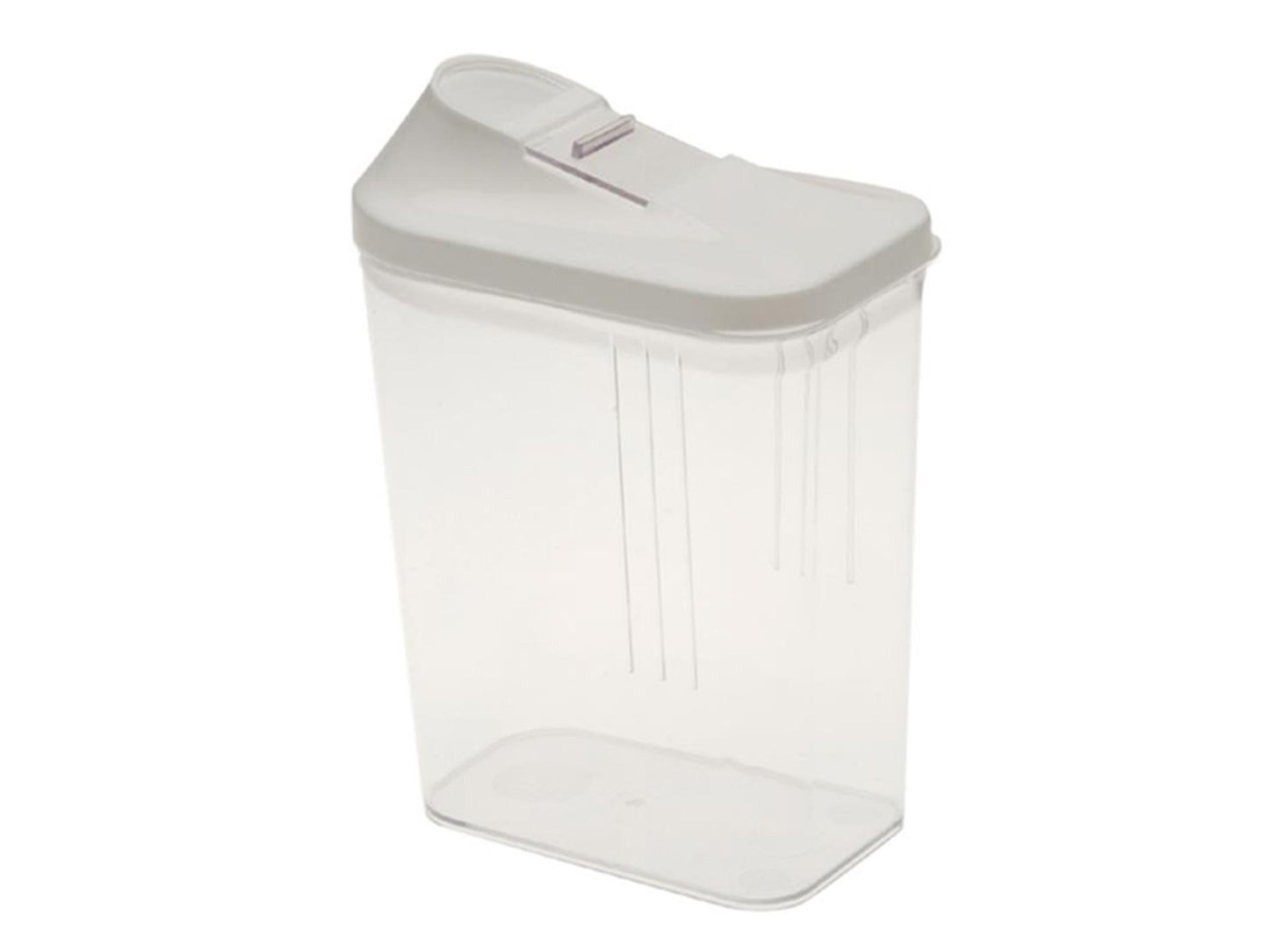 Keeeper strooibus 1,5l wit transparant