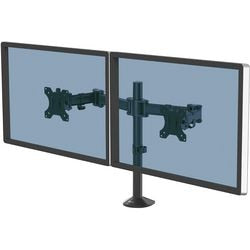 Dubbele monitorarm Fellowes Reflex 27 Zwart