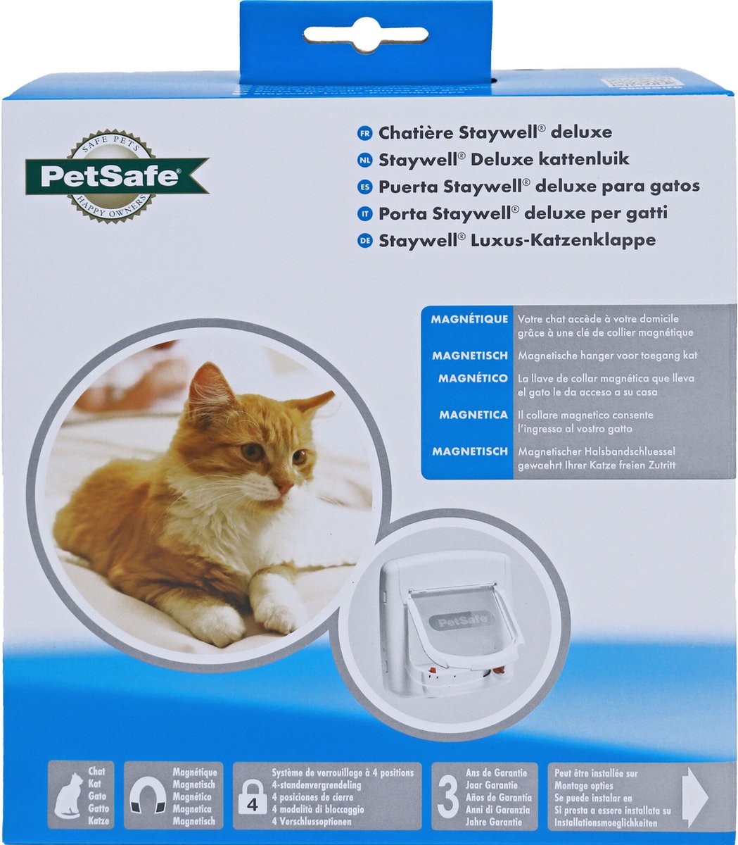 PetSafe kattenluik 400 - wit