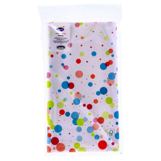 Duni tafellaken festive bubbles 138x220