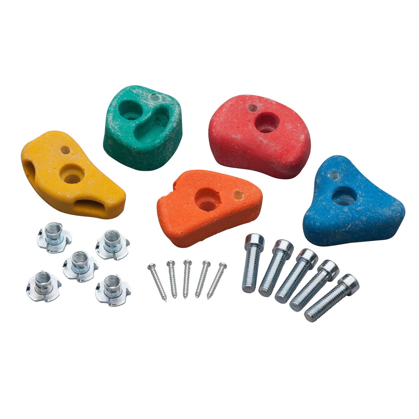 SwingKing klimsteen set klein met 2 gaten, 5st.