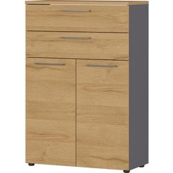 Kast Germania 4233-564 grafiet, Eik
