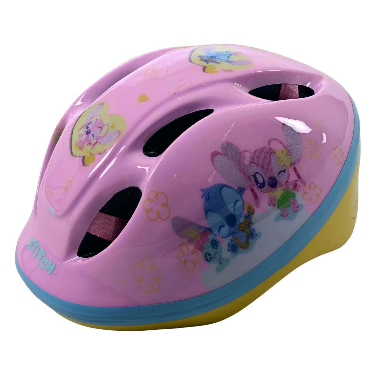 Volare Kinder helm disney stitch roze 52-56cm