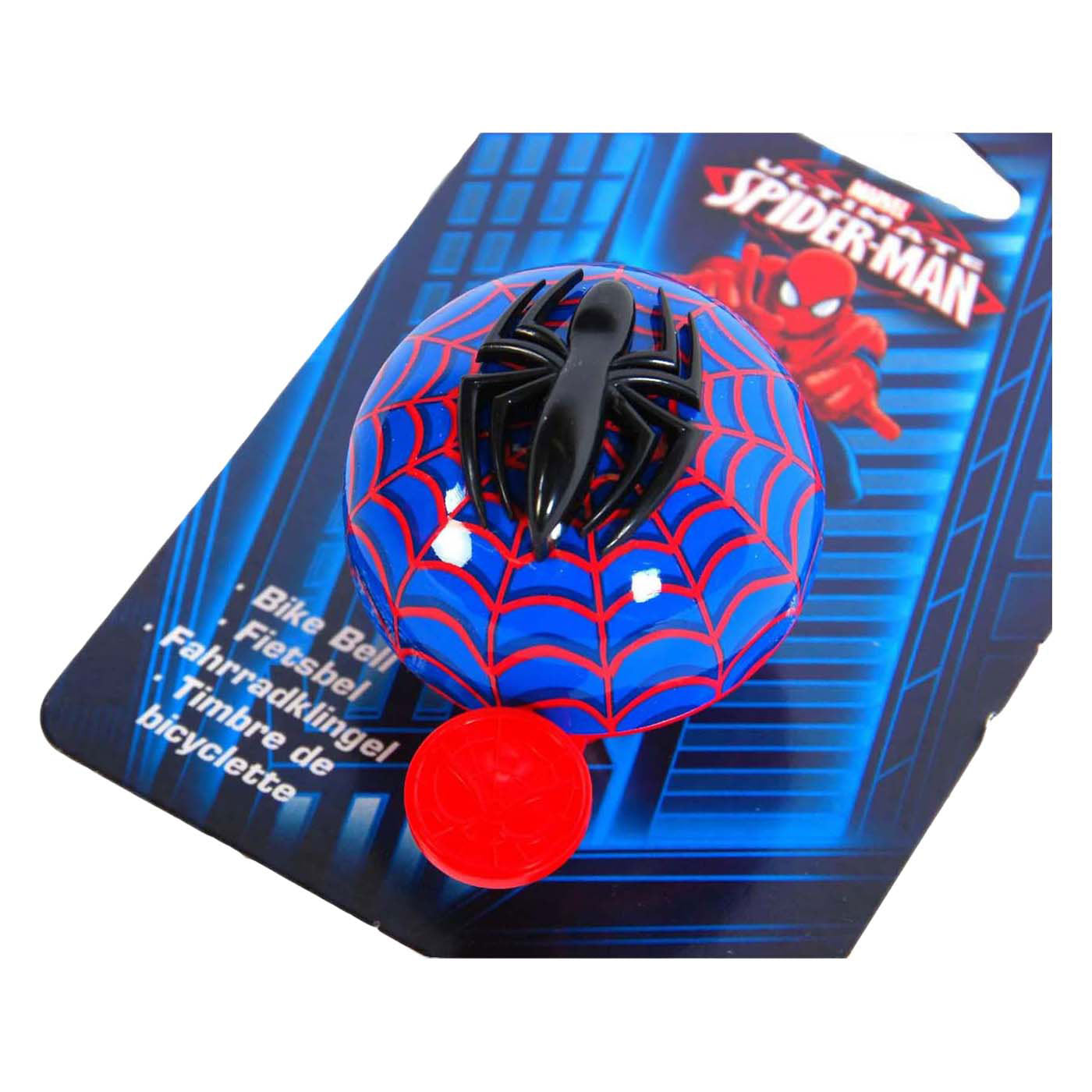 Spiderman fietsbel