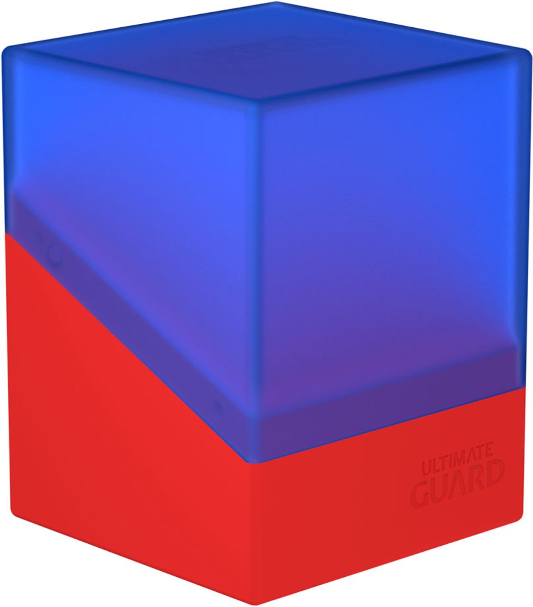 Ultimate Guard boulder 100+ synergy - blue red card boxes