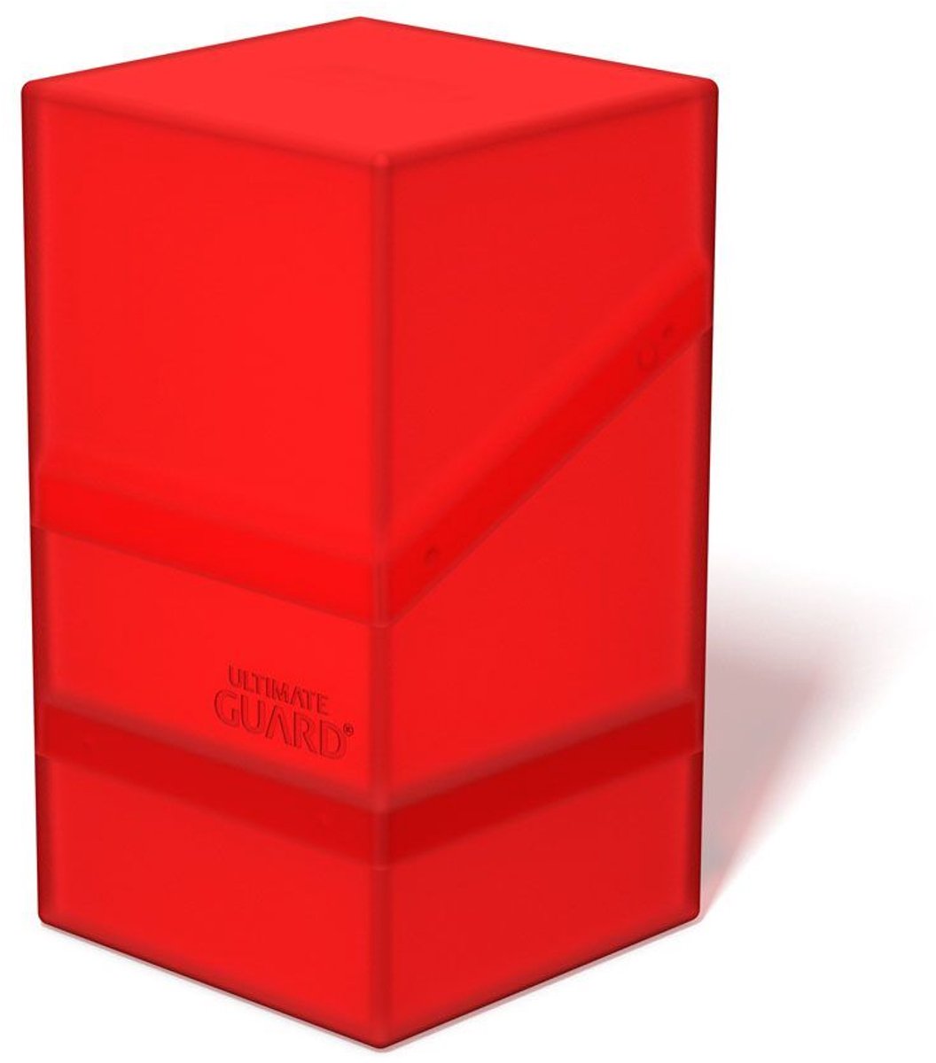 Ultimate Guard boulder'n'tray 100+ - ruby
