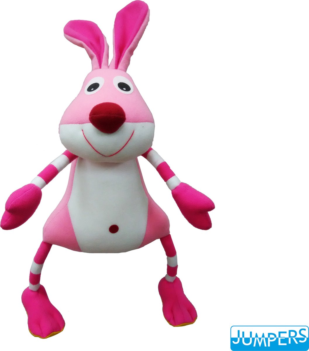 Jumpers Wiebeldier jumper roze konijn kleur: roze