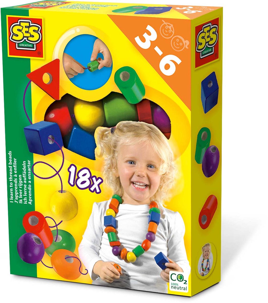SES Creative Ses ik leer rijgen