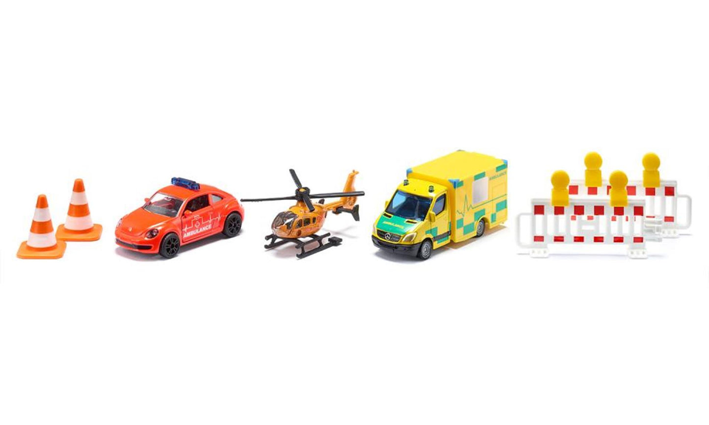 Siku reddingsdienst cadeauset 1:87