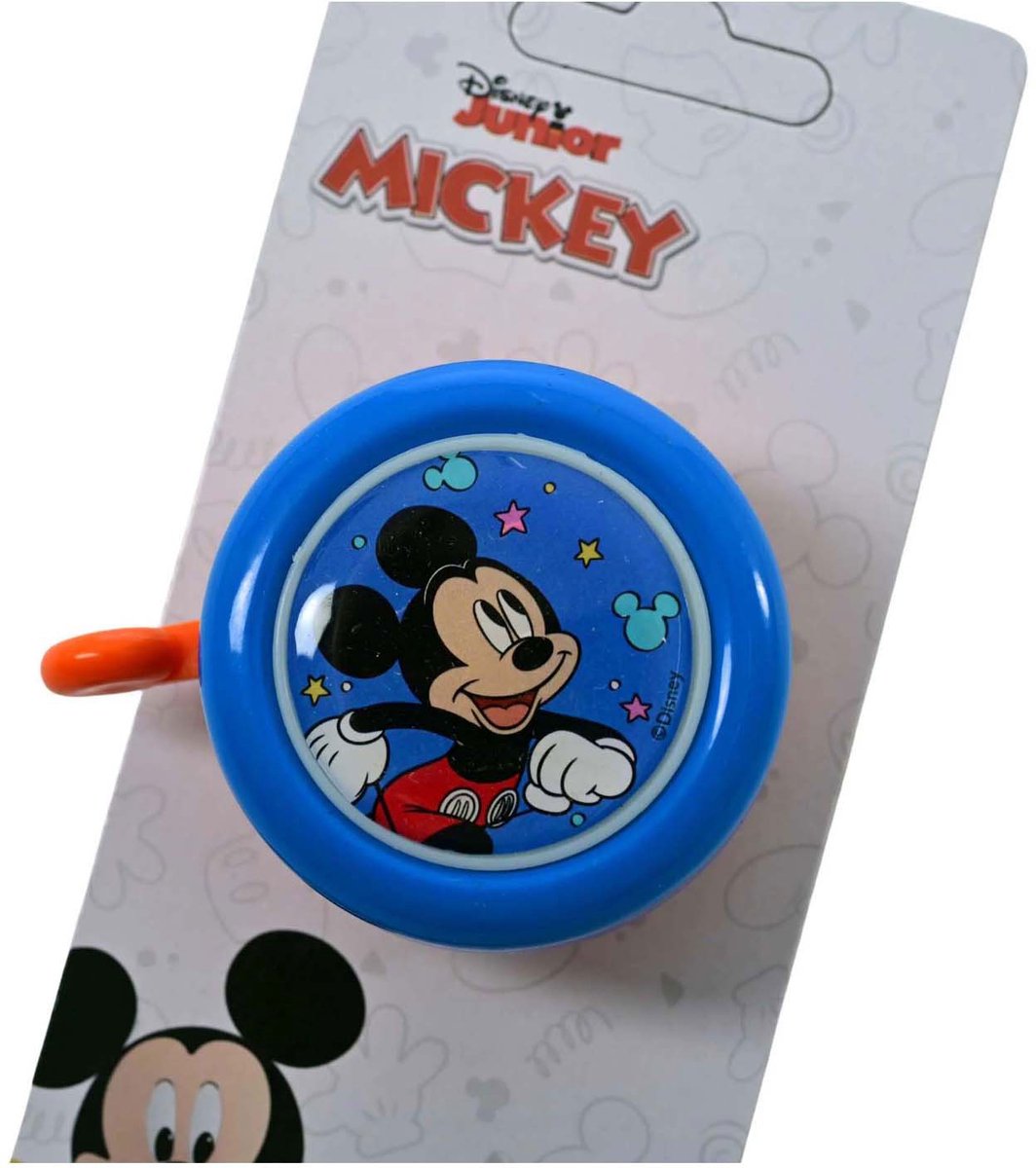 Volare Disney mickey mouse fietsbel - jongens - blauw oranje