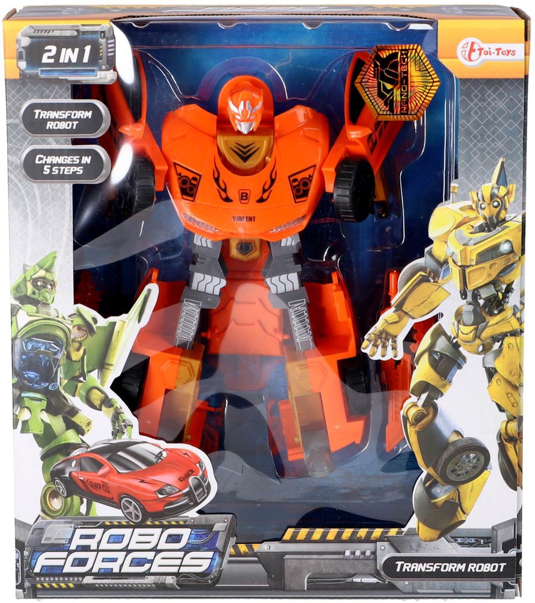 Toi-Toys Roboforces verander robot 30036z