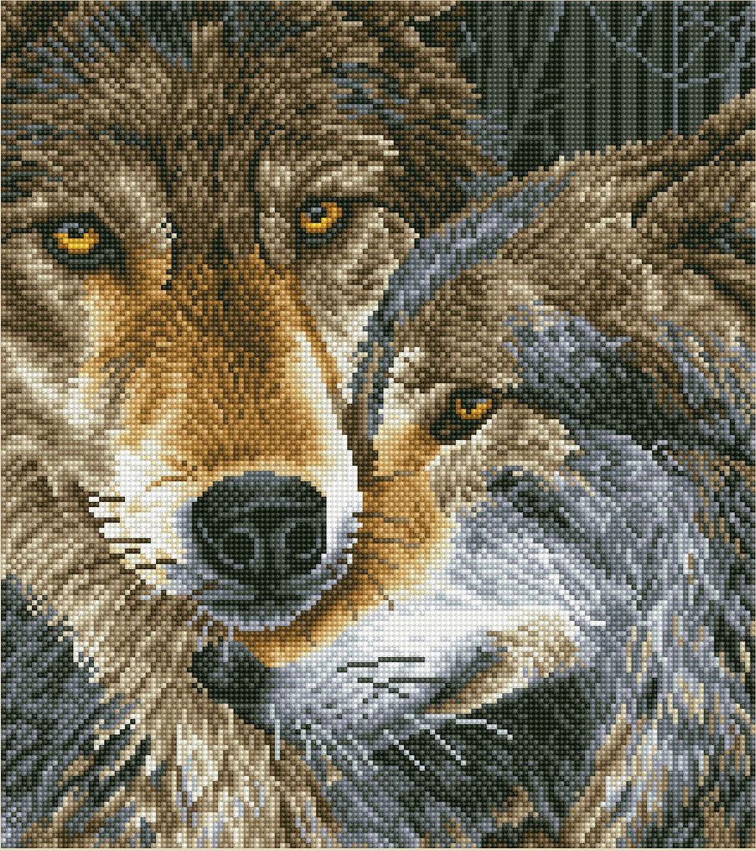 DIAMOND DOTZ® Diamond dotz muzzle nuzzle - diamond painting - 23.944 dotz - 47x42 cm