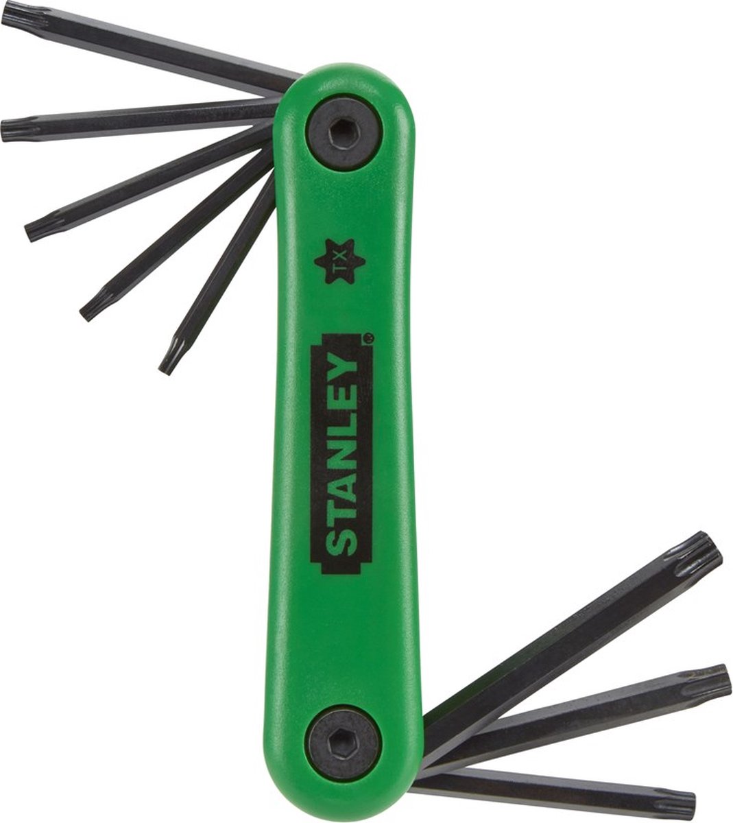 STANLEY stiftsleutelset 8 dlg t9-t40