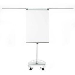 Mobiele flipover master of boards Shark staal grijs