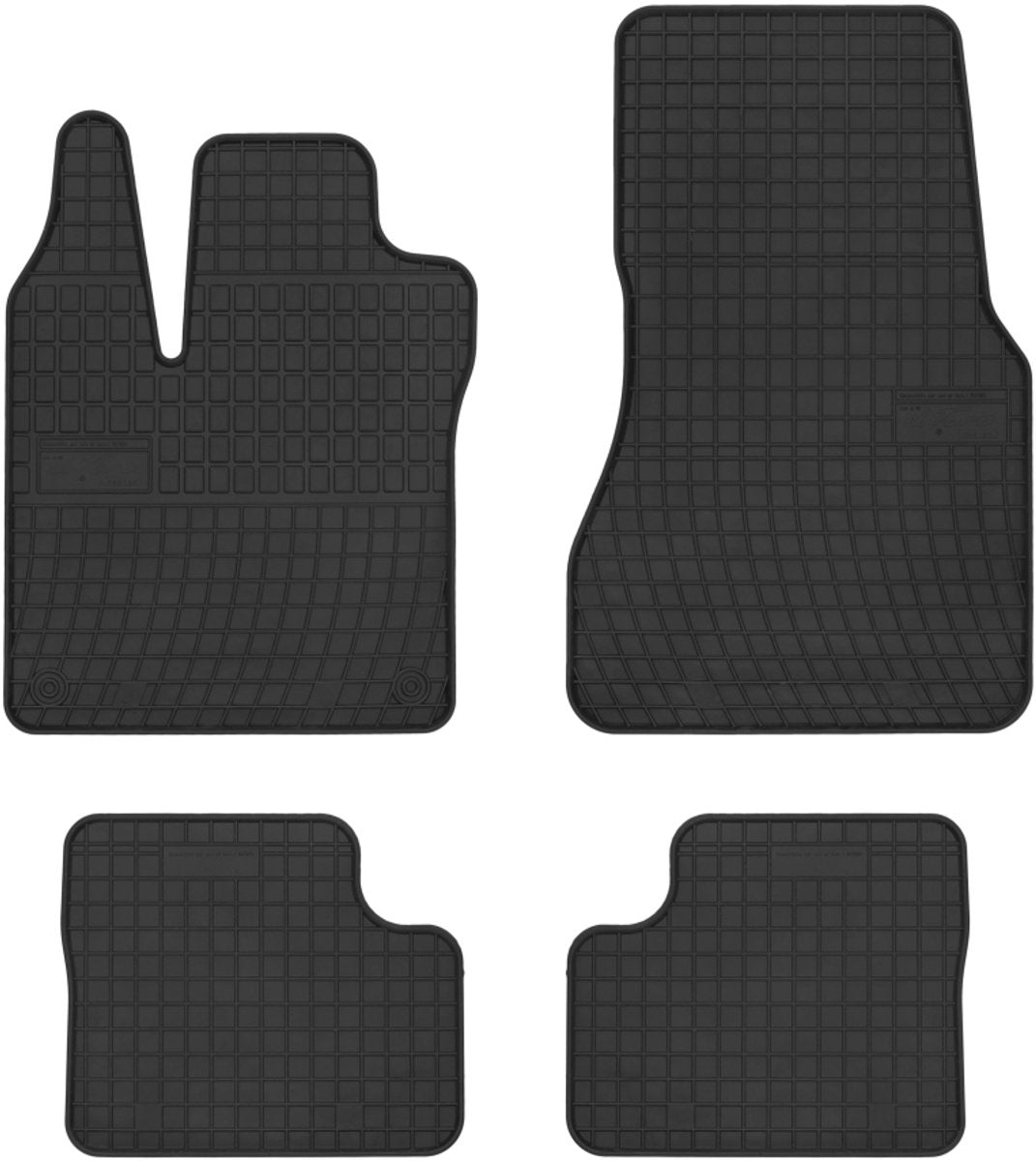 Frogum Rubbermatten smart forfour 2014-2021 -