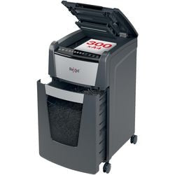 Rexel Papierversnipperaar autofeed +300x p4 grijs