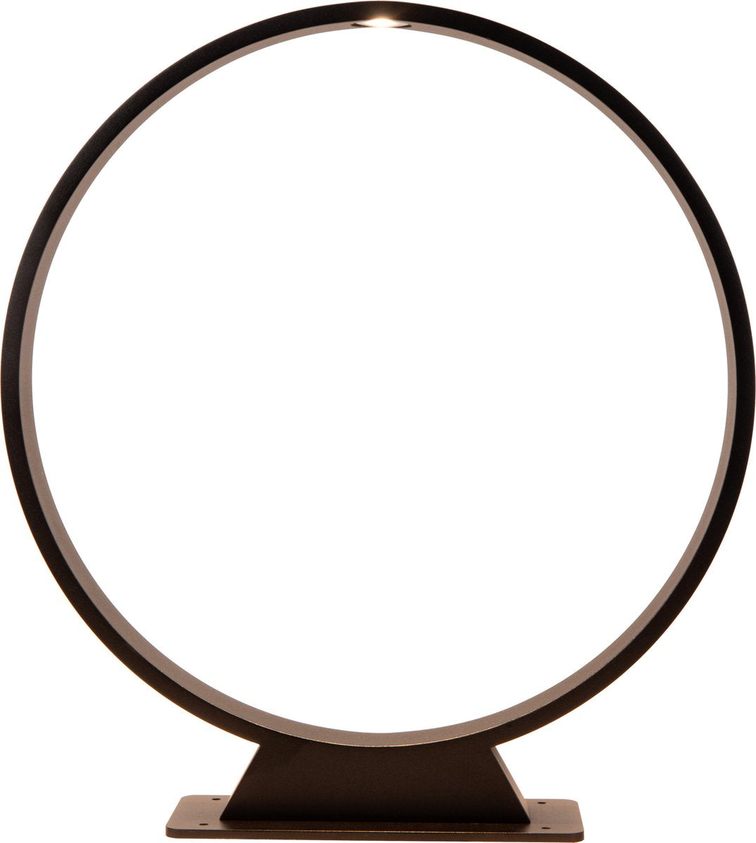 Lucide jerel - sokkellamp - ø 40 cm - led - 1x5w 3000k - ip54 - zwart