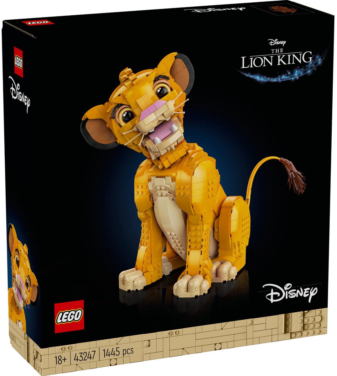 LEGO disney jonge simba de leeuwenkoning - 43247