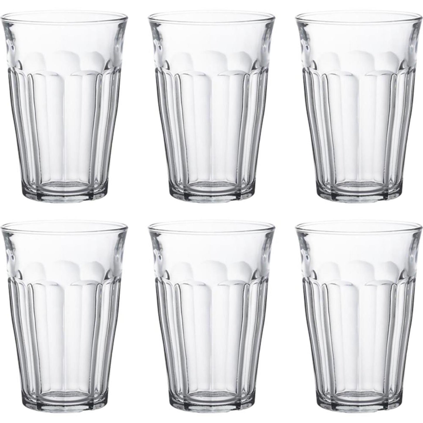 Duralex glas picardie 360ml 6 stuks