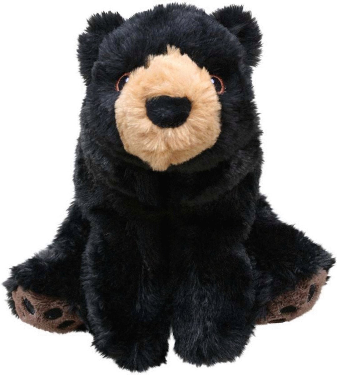 KONG comfort kiddos bear - hondenspeelgoed - zwart large