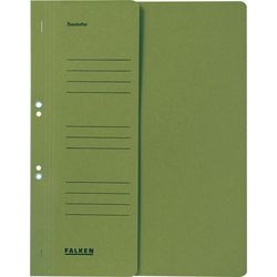 Bijlagen-map Falken A4 250 gram groen halve flap