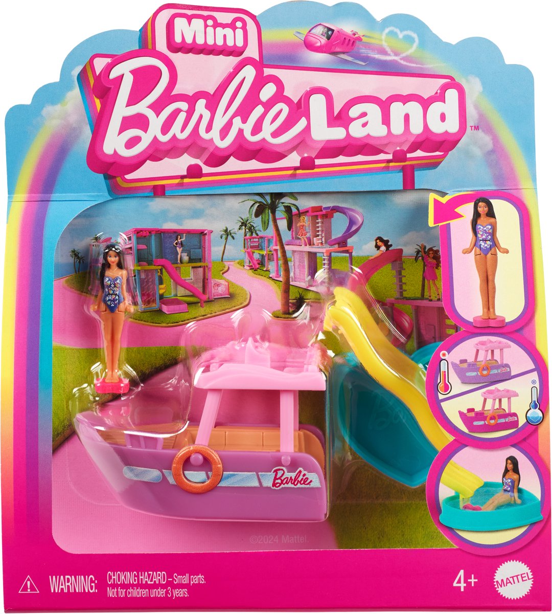 Barbie Mini land vehicle assorted.