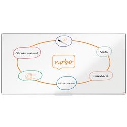 PREMIUM PLUS STL WHITEBOARD 2400X1200MM