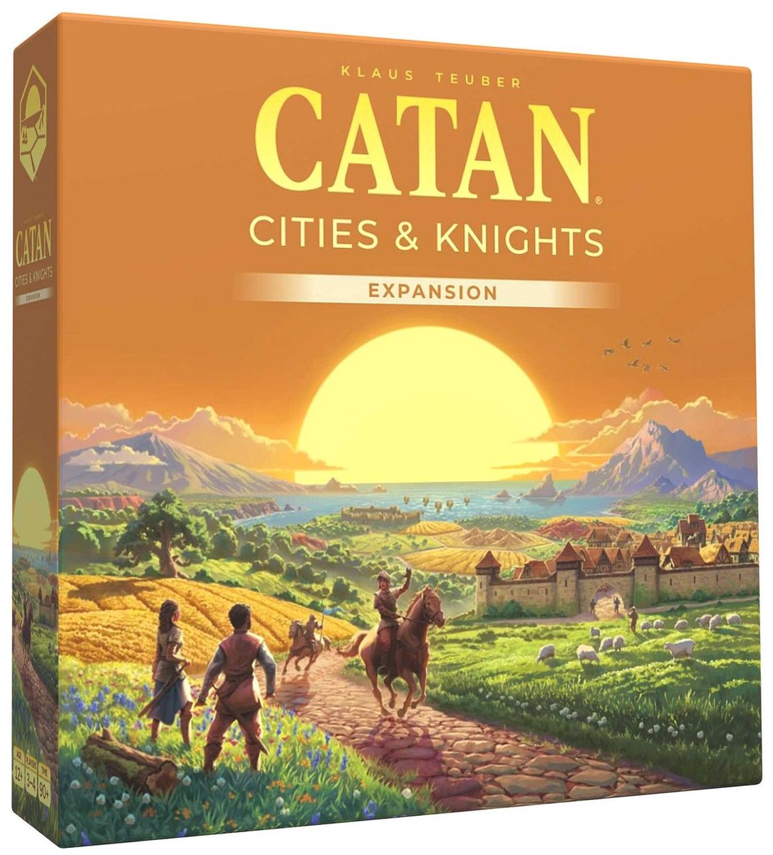Asmodee Catan cities knights 6th edition en - engelse versie