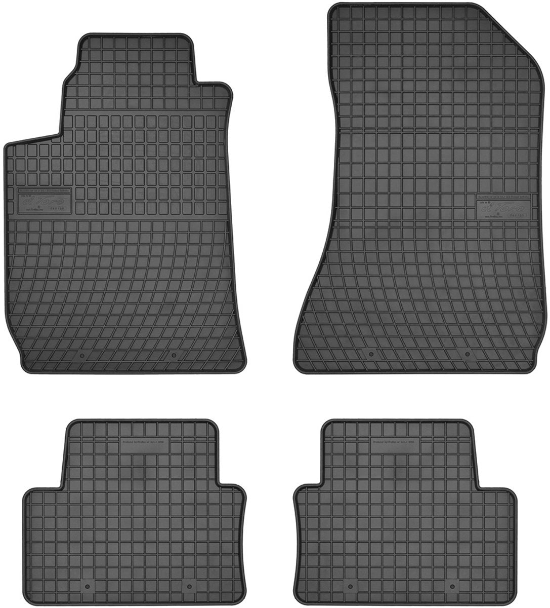 Frogum Rubbermatten alfa romeo 159 2005-2011 -