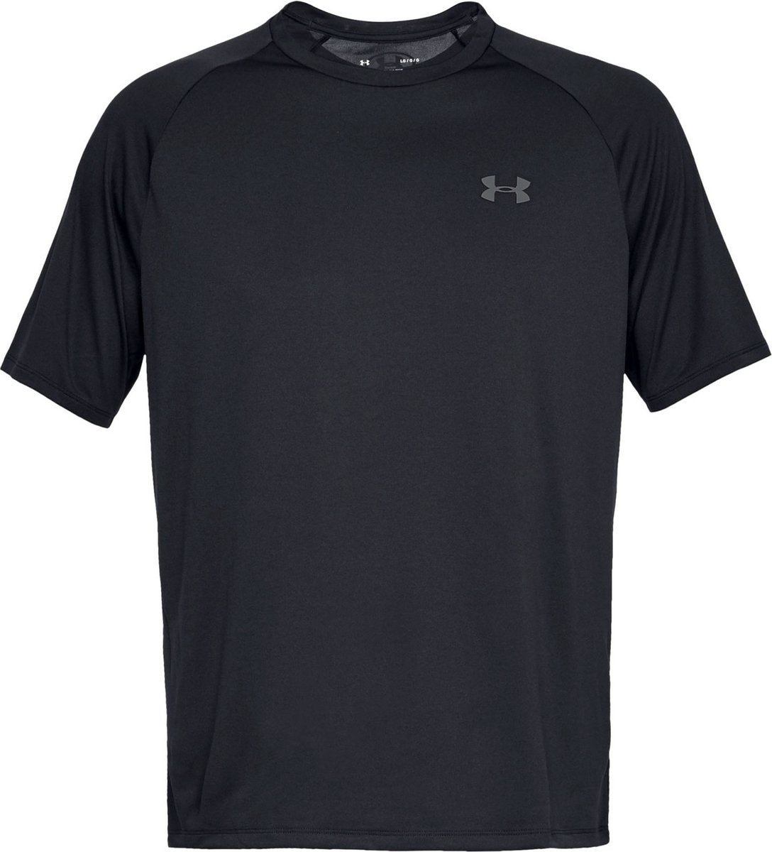 Under Armour ua tech 2.0 ss tee-blk heren sportshirt - zwart - graphite