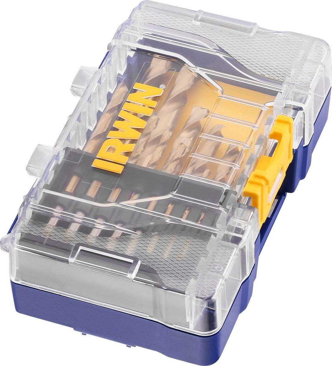 Irwin hss metaalboren 135° titanium, 15pcs set: 1,5 tot 10,0mm