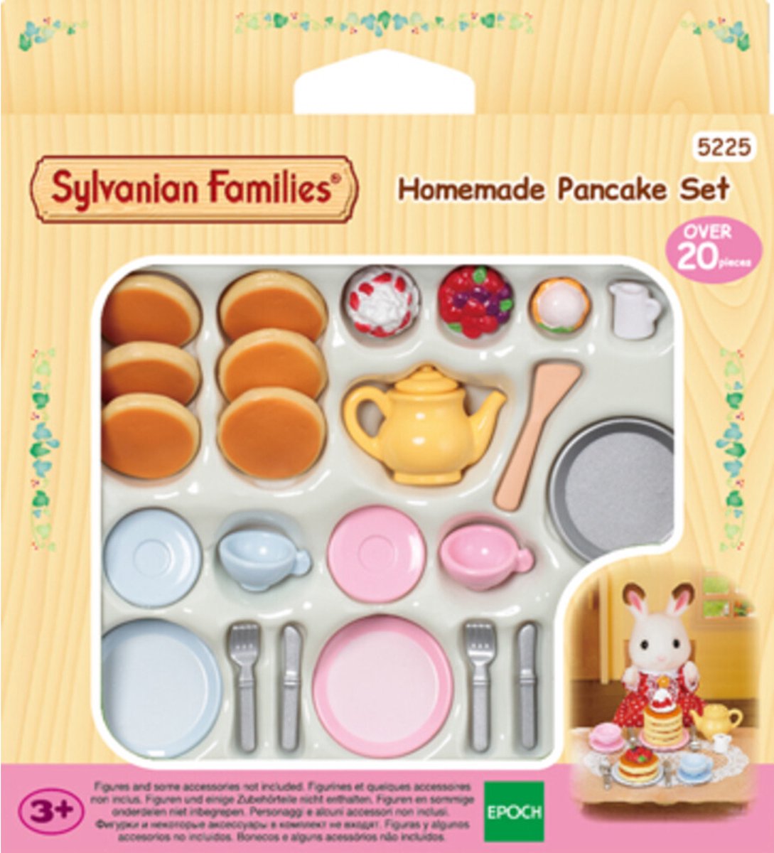 Sylvanian Families set 5225 pannenkoeken bakken-poppenhuisinrichting