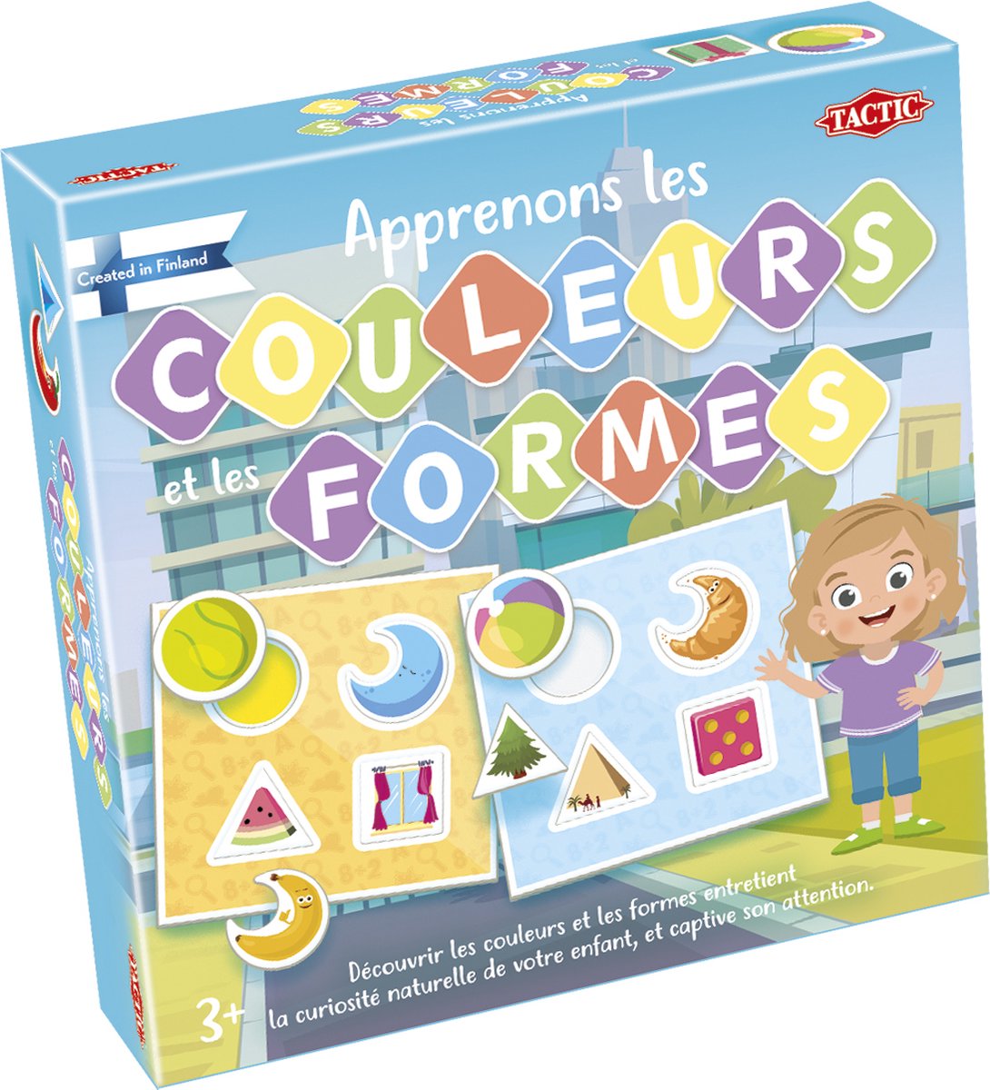 Tactic Apprenons les couleurs et les formes (fr)