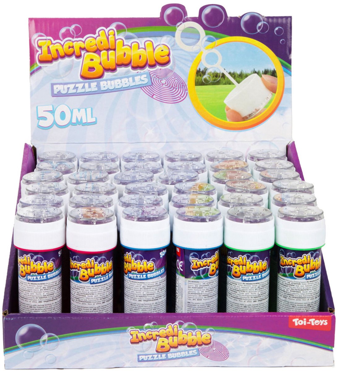 Toi-Toys Bellenblaas, 36x50ml