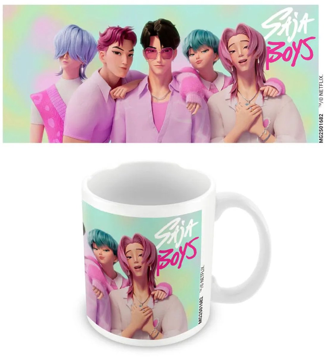 KPop Demon Hunters saja boys unisex kop - meerkleurig - standard