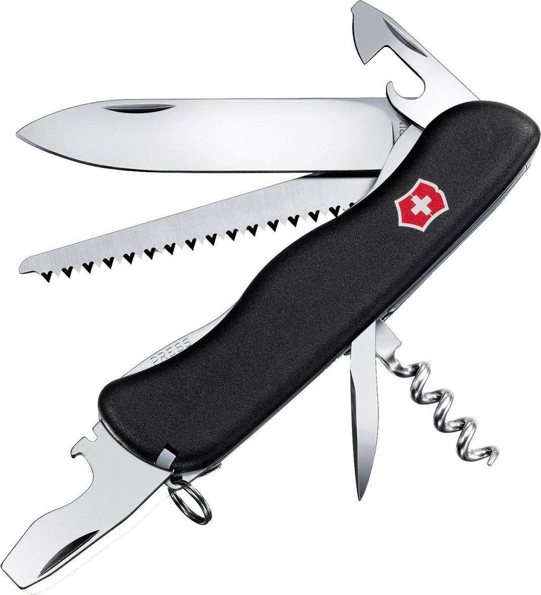 Merkloos Sans Marque Victorinox - zakmes - forester - zwart