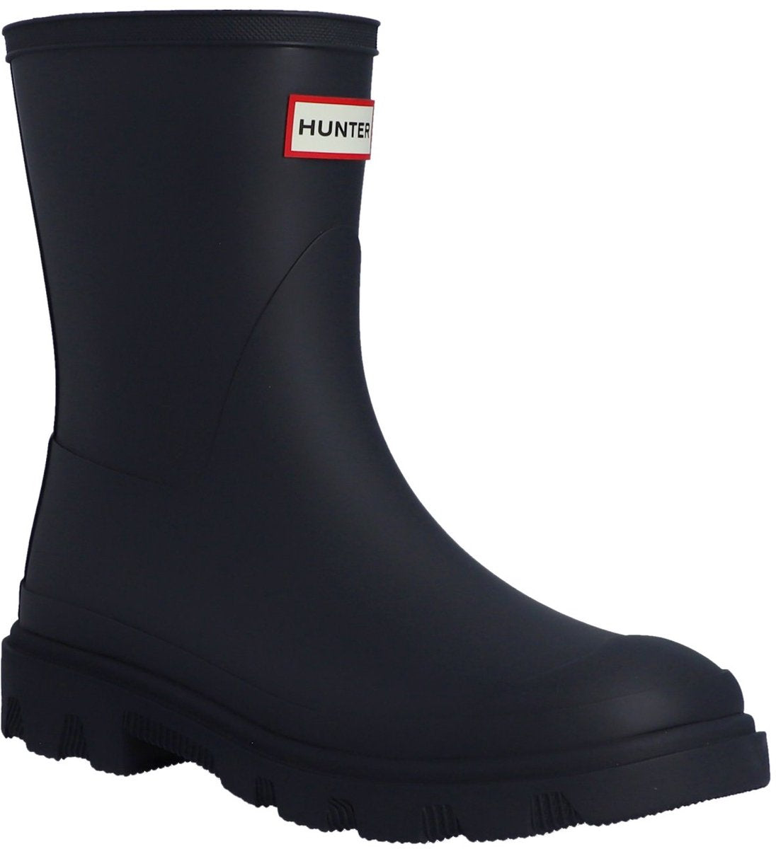 Hunter downpour short boot unisex regenlaarzen - donkerblauw